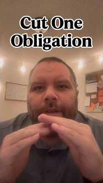 Cut One Obligation