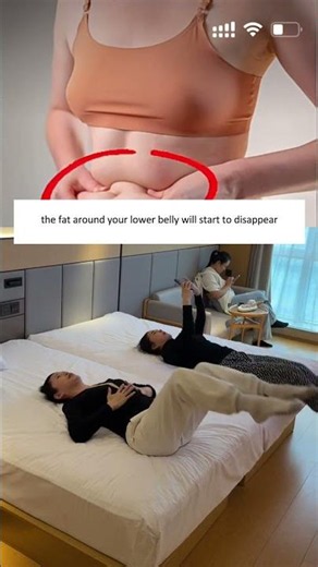 Do 100 Hip Flexion Leg Raises in Bed Every Night to Tighten Your Lower Belly and Shape Your Core