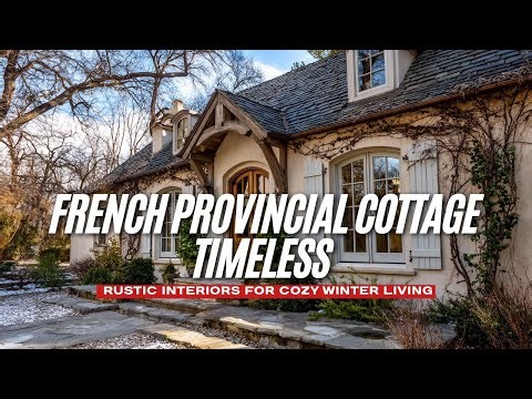 French Provincial Cottage Timeless Rustic Interiors for Cozy Winter Living