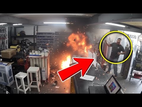 When a Gas Cylinder Suddenly Explodes… | Shocking Moments 2025