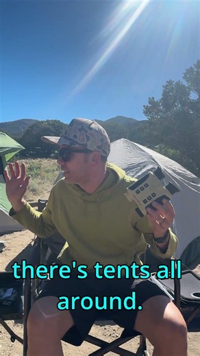 Beware of Red Lights While Camping at Night