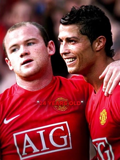 Ronaldo And Rooney Then Vs Now...🥶🔥