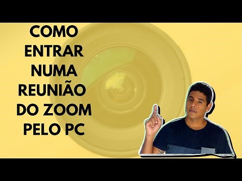 Como entrar numa reunião do Zoom pelo PC
