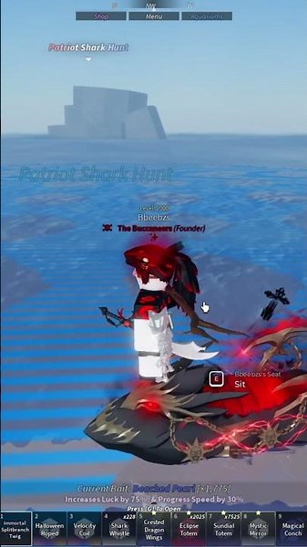 *EASIEST* Way To OBTAIN ALL PATRIOT HUNT EXLUSIVE FISH! #fisch #roblox #gaming #shorts