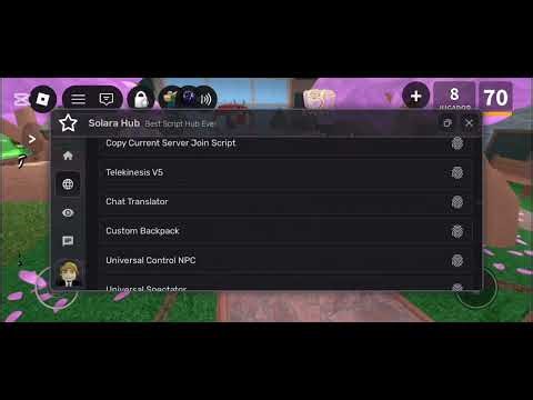 El mejor hub de roblox ("Solara hub") link en la descripción