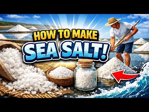 How to make SEA SALT