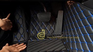 What do you think about these luxury made to order car mats? | Diamond Car Mats
