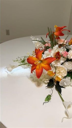 Hawaiian Wedding Centerpiece tutorial
