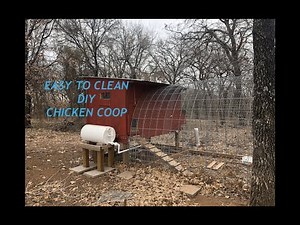 DIY CHICKEN COOP - EASY TO CLEAN