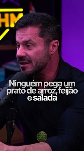 ARROZ, FEIJÃO E SALADA NÃO FAZ NINGUÉM FICAR ACIMA DO PESO! #renatocariani #treino