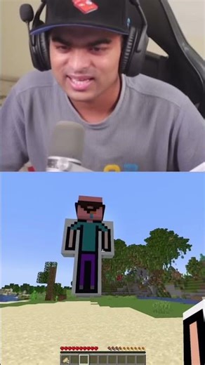 PSD1 Crazy Statue #minecraft #shorts