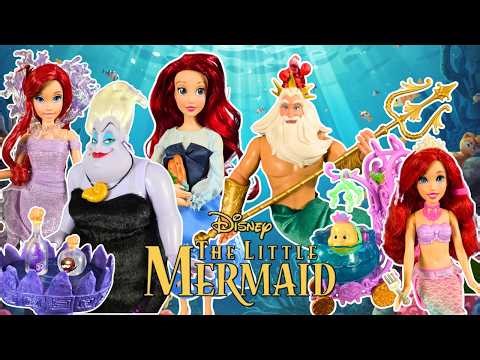 Huge Little Mermaid Doll Haul | Ariel, Ursula, King Triton & More! 🧜‍♂️