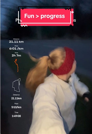 I run for fun but seeing progress is always a nice added bonus #runner #hobby #runforfun #progress #speedy