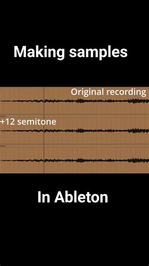 making our own unique samples in ableton as we create a song #songwriting #producer #abletonlive