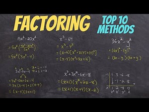 The only FACTORING video you will ever need!
