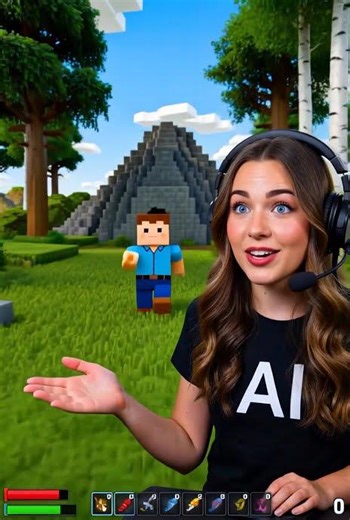 ai playing minecraft#fyp