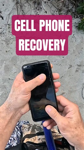 CELL PHONE RECOVERY metal detecting along Myrtle Beach #metaldetecting #treasurehunting