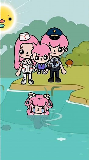 It's time to work and school, but why I can't change??😭 #tocaboca #tocalifeworld #tocabocalovestory