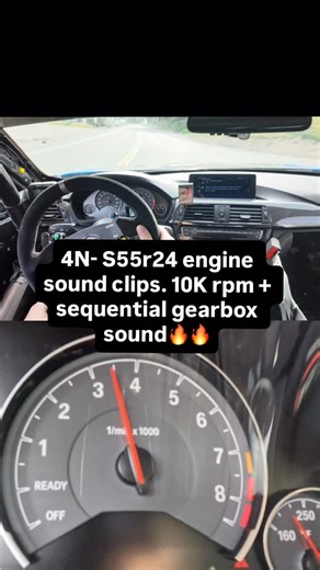 4N Motorsport on Instagram: "Here are some sound clips from the 4N M4 GT4 build with the 4N- S55 2.4L 11k rpm engine! This engine build is set to a max 10K rpm redline due to DME limitations. This engine build will soon be converted to a standalone engine management system to show its true potential. Stay tuned🔥🤘 #bmw #cars #racing #performance #motorsport"