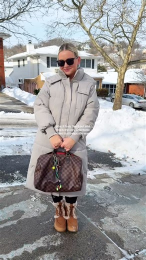 Iryna Collica | Outfits & Lifestyle on Instagram: "The best affordable jacket you will find that will ACTUALLY keep you warm! Comment COAT below to receive a DM with the link to this post on my LTK ⬇ https://liketk.it/5P4KT #ltksalealert #ltkseasonal #ltkvalentine Long puffer jacket, women’s long winter coat, insulated puffer coat, quilted maxi coat, hooded winter parka, lightweight long puffer, cold weather outerwear, warm travel coat, neutral winter jacket, oversized puffer coat"