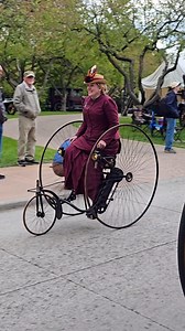 193K views · 2.5K reactions | Antique Tricycle Drive By Old Car Festival Greenfield Village 2025 | Casey Faitel | Facebook