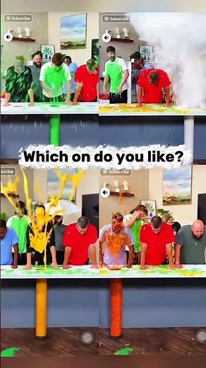 Pick the Wrong Tube & Get Slimed! 😳💚 MrBeast Challenge