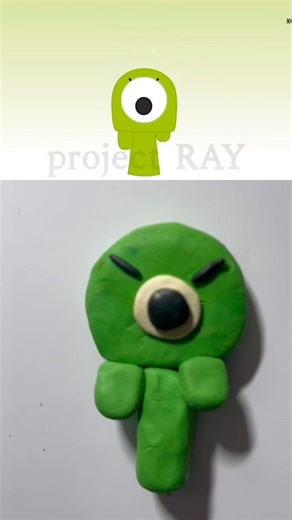 I make sprunki OC:Green Alien #sprunki #clayart #clayworld #incredibox @projectray23