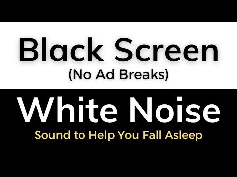 BLACK SCREEN - White Noise - 3 hours - Sleep well! 💤 White Noise Sound to Help You Fall Asleep