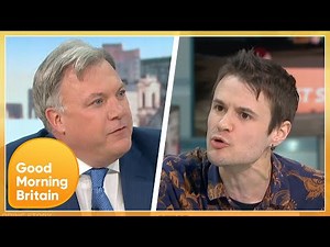 Ed Balls Blasts 'Just Stop Oil' Protester As They Furiously Clash In Fiery Debate | GMB