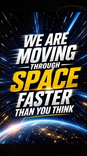 We are moving through space faster than you think