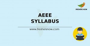 AEEE Syllabus 2025 & Exam Pattern PDF Download