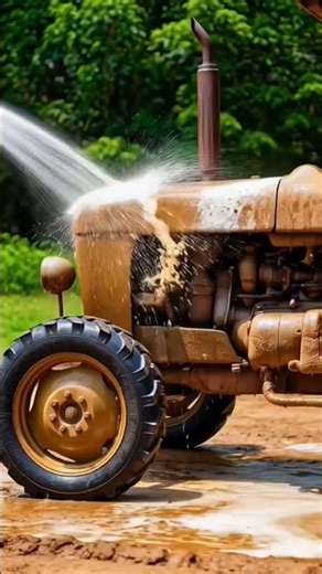 Rusted tractor cleaning #restoration #rustremoving