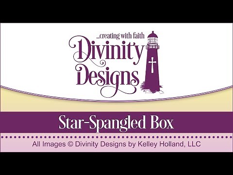Divinity Designs Star Spangled Box Die Set