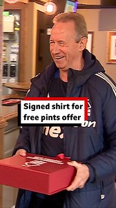 340K views · 3.8K reactions | A lovely gesture from the club  Nottingham Forest legend John McGovern delivered a signed shirt to The Gedling Inn pub after they offered a free pint for every goal Forest scored at the weekend. . . . #NottinghamForest #Nottinghamshire #Pub | BBC Nottingham | Facebook
