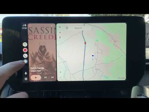 Suzuki Across – How to Change Android Auto Layout