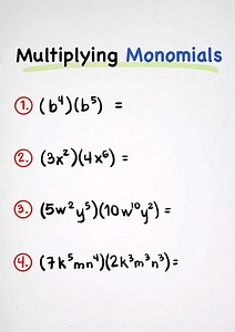 Algebra Review: Multiplying Monomials ❤️ #math #mathtutor #TeacherGon #Algebra | Ako si Teacher Gon