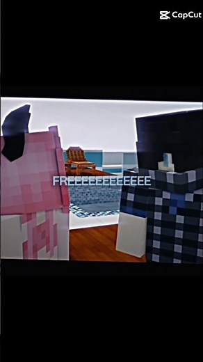 Kawaii~Chan x Zane 💖🖤 #edit #aphmau #minecraft