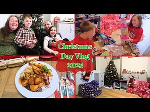 Christmas Day Vlog 2025 | Opening Presents & Family Christmas Dinner | UK Family Vlog