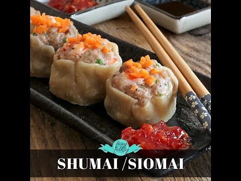 Authentic Shumai (Siu Mai) | Cantonese Pork, Shrimp & Shiitake Dumplings Recipe by FOXY FOLKSY