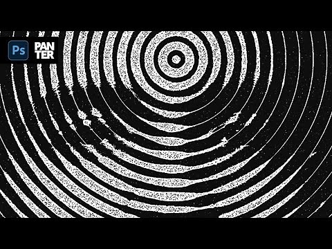 How to Create Spiral Halftone Effect in Photoshop