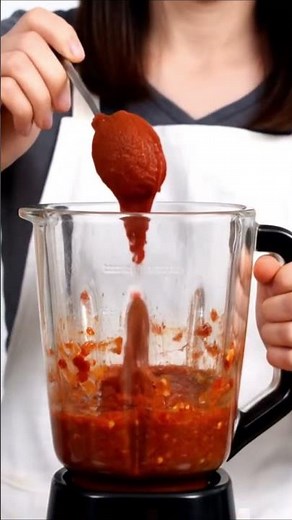 Homemade Chili Paste Recipe | Easy & Spicy Kitchen Prep by Hand
