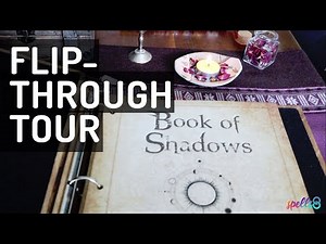 📖 Book of Shadows Tour (Flip-Through) Learning Wicca by Spells8