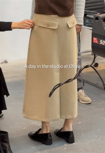 Studio life. #grwm #model #modeltok #fashion
