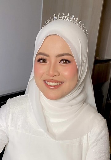 Makeup nikah 🤍 #makeupnikah #muaklselangor #fyp