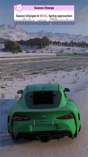 Winter → Spring - Forza Horizon 6 Season Change