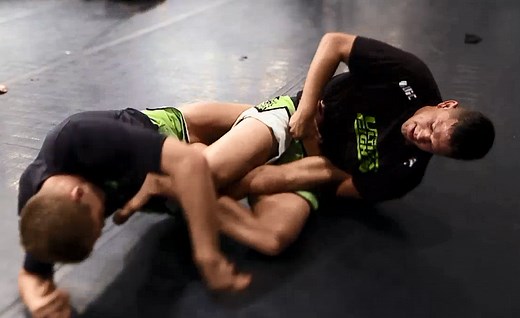 TUF 18: Nate Diaz Training Session