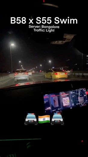 Squeeze Team India 🇮🇳 | SOUTH INDIAN SQUEEZE? 🥷 Drivers: @haeshan_mirza @ashishtapal #squeezeteam #squeezebenz #traffic #cutup #highway #policechase #bmw #m4... | Instagram