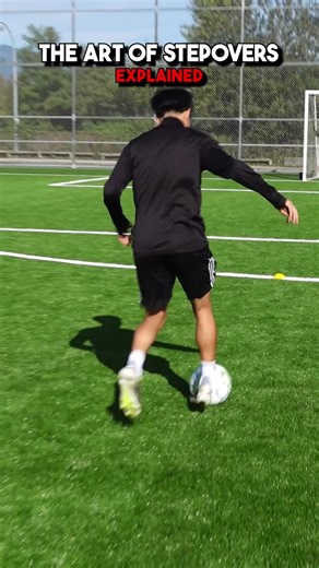 The art of stepovers in soccer ⚽️✨ Stepovers are a mesmerizing skill in soccer that can leave defenders guessing. 🤔⚡️ The grace and finesse required to execute a successful stepover is truly an art form. 🎨✨ Not only do stepovers showcase a player's technical ability, but they also serve as a powerful weapon to deceive opponents. 🪄🔥 With a quick flick of the foot and a change in direction, a player can create space and break free from tight marking. 🔄🔓 #Stepovers #SoccerSkills #Artistry #Mi