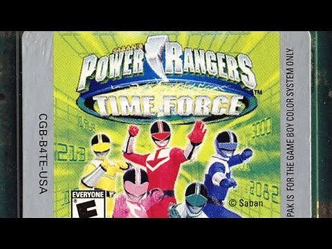 Classic Game Room - POWER RANGERS TIME FORCE Game Boy Color review