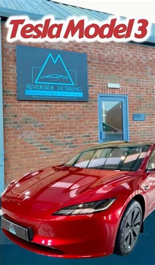 ♦️Tesla Model 3♦️ #tesla #shorts #detailing